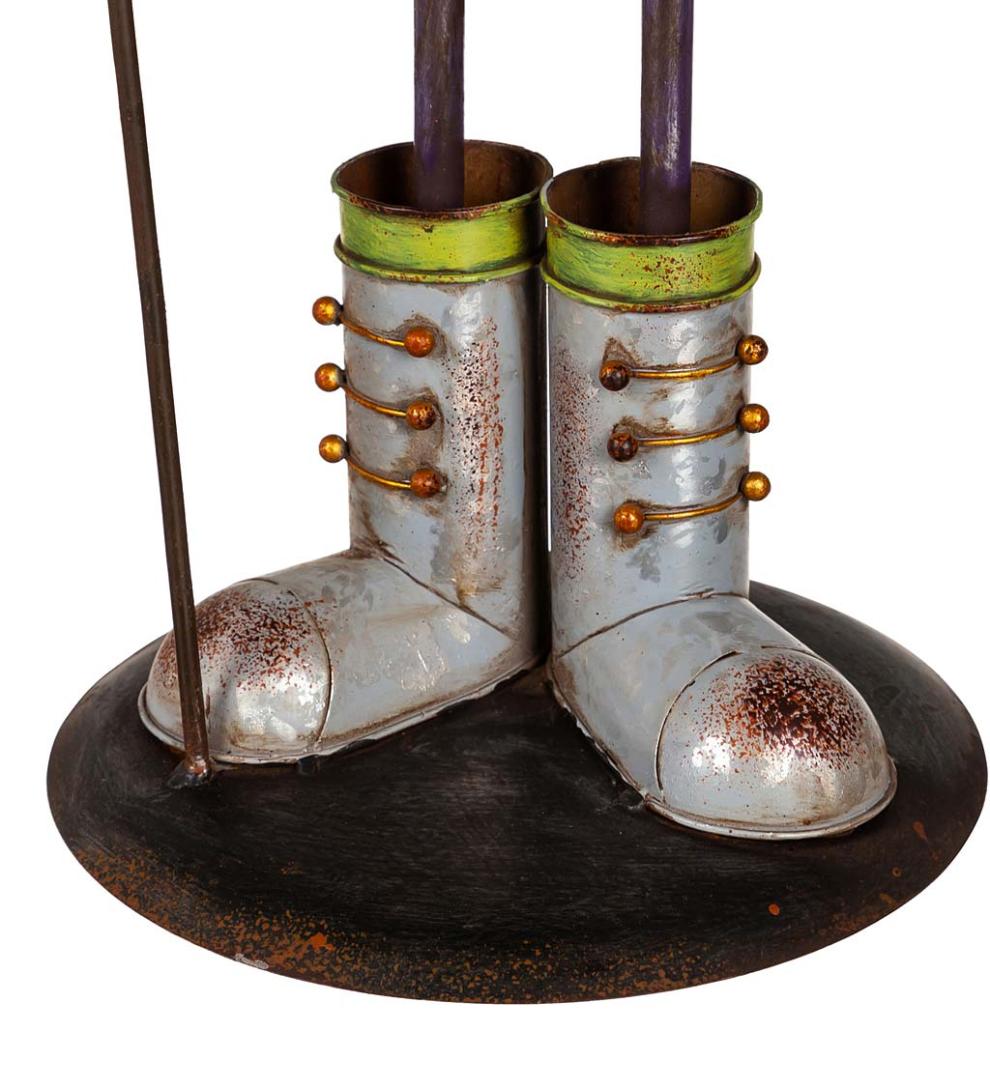 Plow & Hearth Garden Accents Yard & Garden Indoor/Outdoor Pumpkin Witch Garden Statue