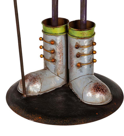 Plow & Hearth Garden Accents Yard & Garden Indoor/Outdoor Pumpkin Witch Garden Statue