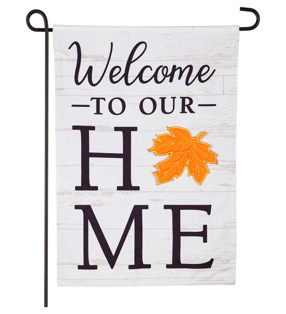 Plow & Hearth Garden Accents Yard & Garden Interchangeable Holiday Welcome Flag