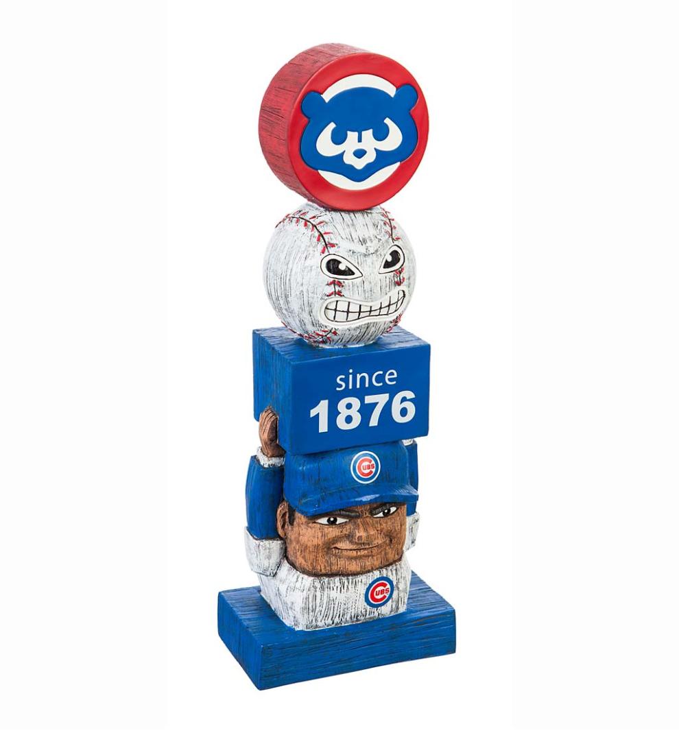 Plow & Hearth Garden Accents Yard & Garden Vintage Mlb Baseball Team Garden Statue - Chicago Cubs