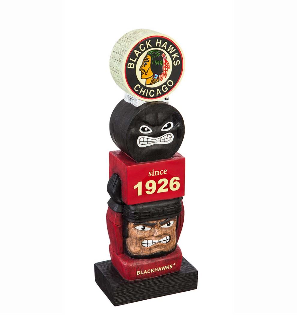 Plow & Hearth Garden Accents Yard & Garden Vintage Nhl Hockey Team Garden Statue - Chicago Blackhawks