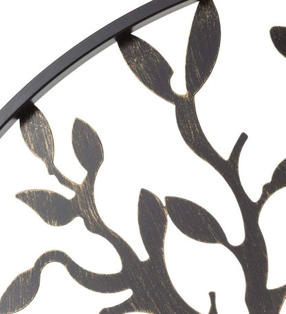 Plow & Hearth Garden Fencing & Edging Yard & Garden Metal Arched Stand-Alone Garden Gate With Tree Of Life Design