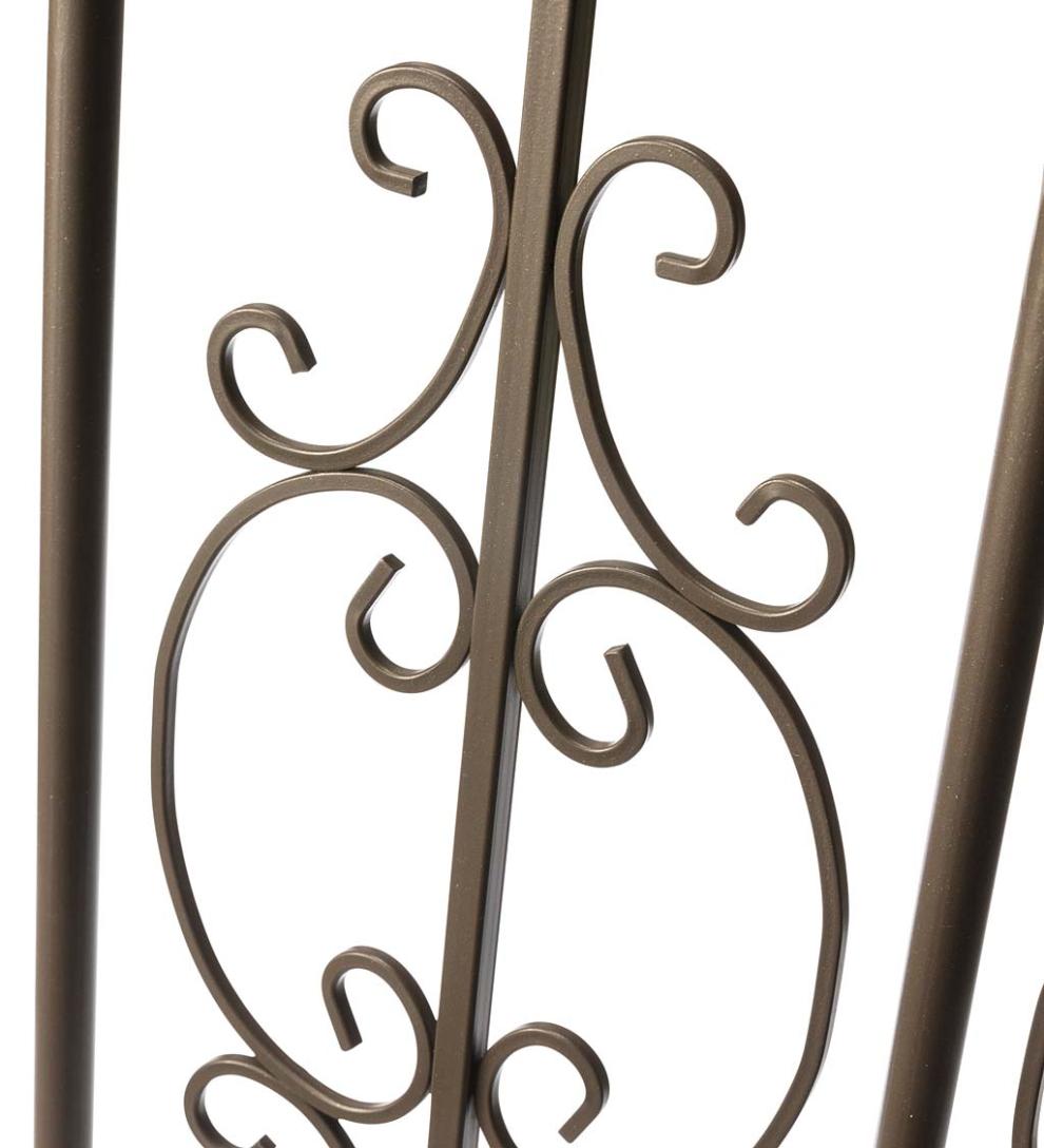 Plow & Hearth Garden Fencing & Edging Yard & Garden Montebello Iron Garden Fencing