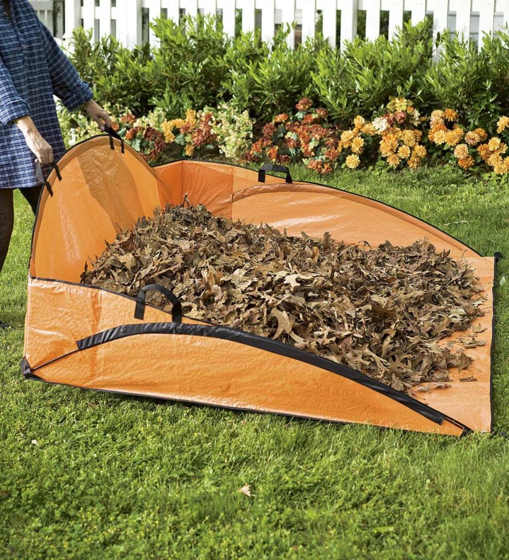 Plow & Hearth Gardenworks® Yard & Garden Ez Leaf Hauler