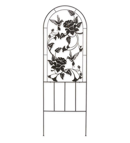 Plow & Hearth Gardenworks® Yard & Garden Metal Garden Hummingbird Trellis