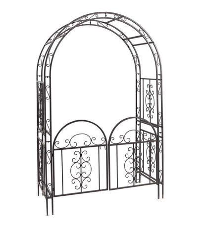 Plow & Hearth Gardenworks® Yard & Garden Montebello Scrollwork Metal Garden Arbor