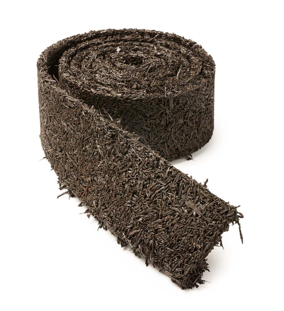 Plow & Hearth Gardenworks® Yard & Garden Permanent Mulch Recycled Rubber Border