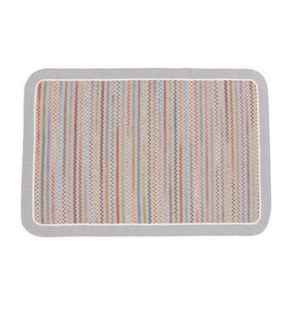 Plow & Hearth Hearth Rugs Fireplace & Hearth Lynnhaven Wool Solid Border Braided Rug