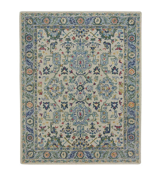 Plow & Hearth Hearth Rugs Fireplace & Hearth Mountain Run 100% Wool Rug