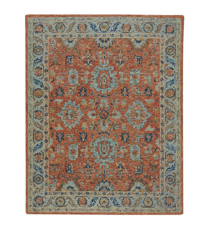 Plow & Hearth Hearth Rugs Fireplace & Hearth Mountain Run 100% Wool Rug