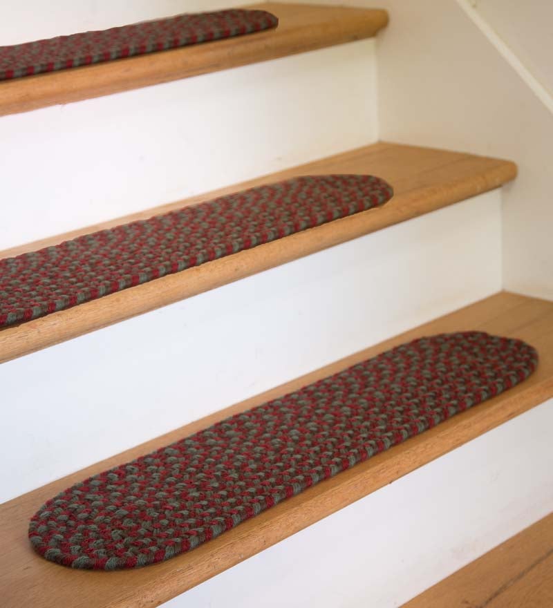 Plow & Hearth Hearth Rugs Fireplace & Hearth Usa-Made Wool Braided Virginia Rug