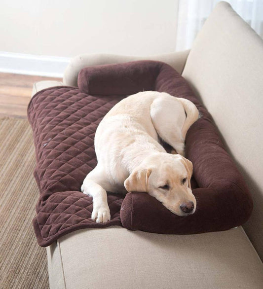 Plow & Hearth Home Accents Indoor Living Bolster Pillow Furniture Cover For Pets