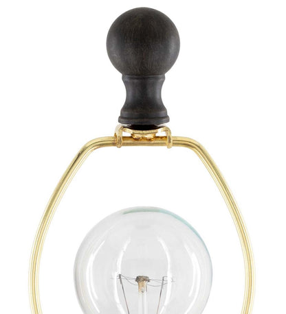 Plow & Hearth Home Accents Indoor Living Clarice Table Lamp With White Linen Shade