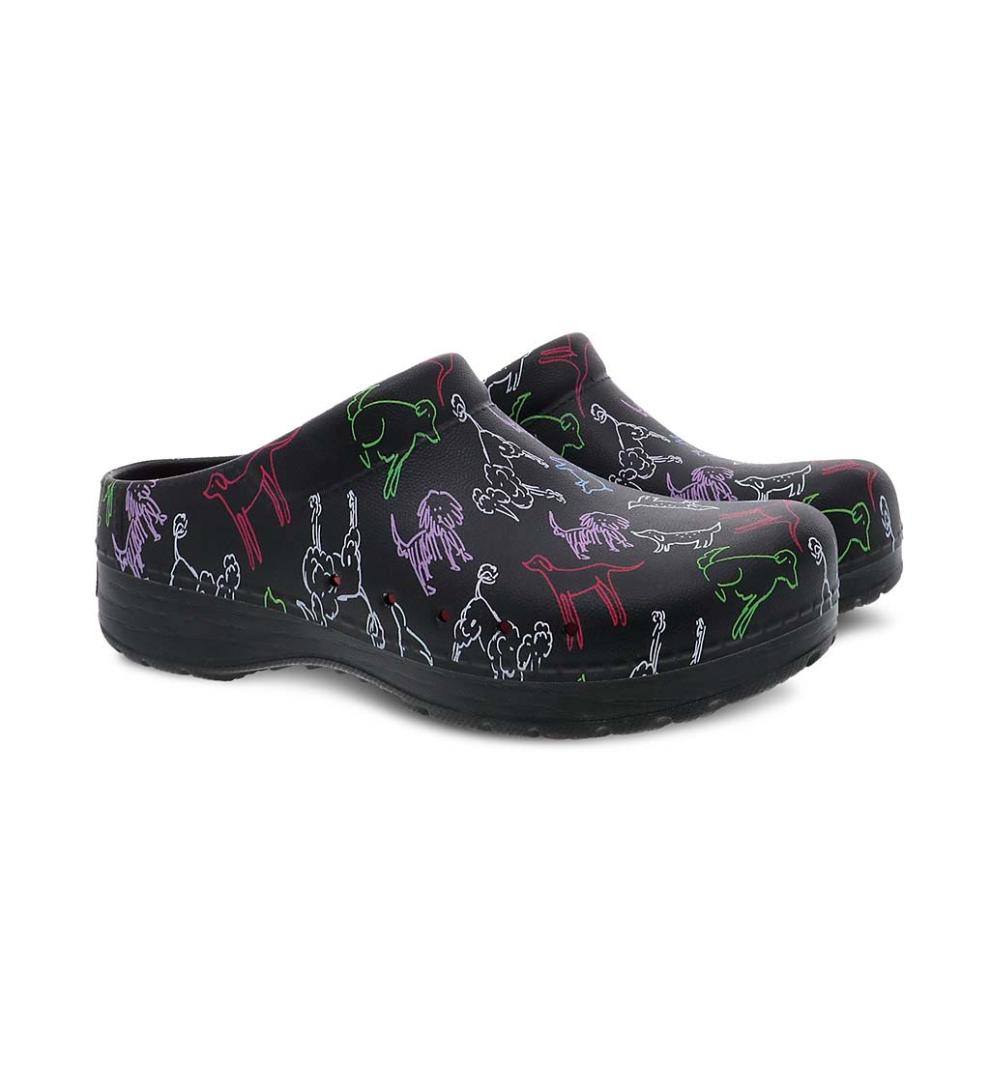 Plow & Hearth Home Accents Indoor Living Dansko Kane Dogs Clog - Dogs - 37 (6½-7)