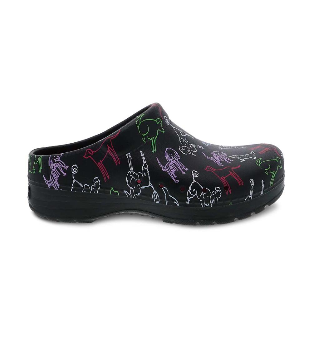Plow & Hearth Home Accents Indoor Living Dansko Kane Dogs Clog - Dogs - 37 (6½-7)