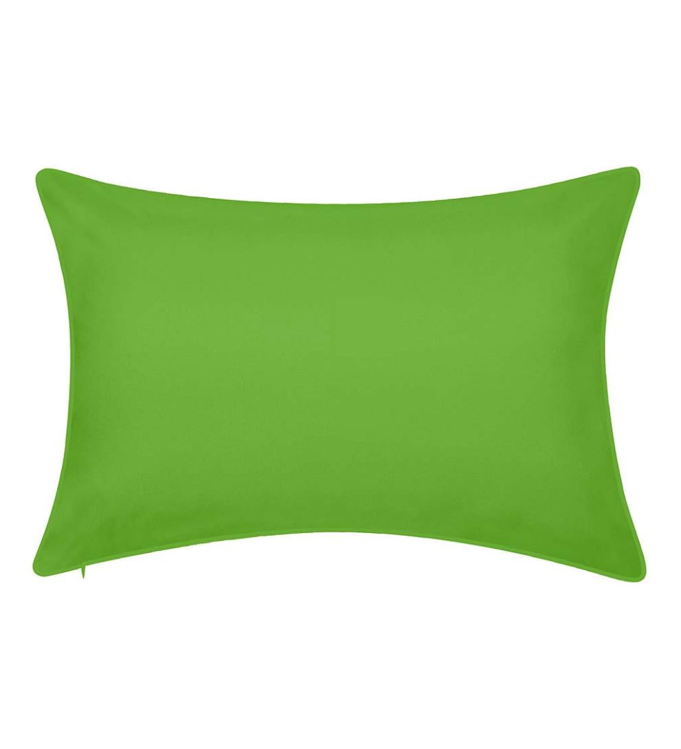 Plow & Hearth Home Accents Indoor Living Indoor/Outdoor Embroidered Dragonfly Lumbar Pillow - Black