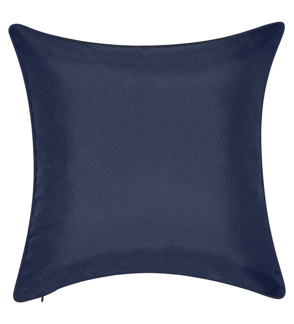 Plow & Hearth Home Accents Indoor Living Indoor/Outdoor Embroidered Lacework Throw Pillow - Black