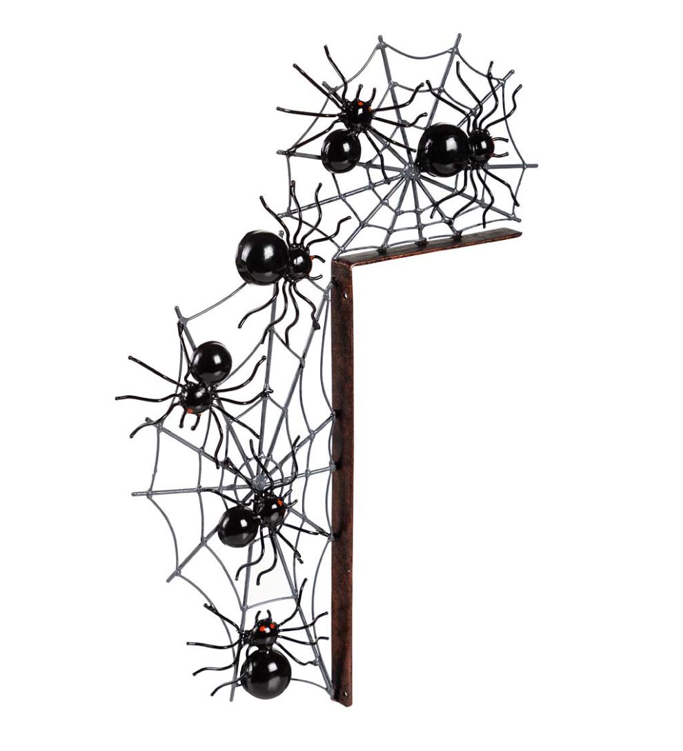 Plow & Hearth Home Accents Indoor Living Indoor/Outdoor Halloween Door Corner Decorations - Bats