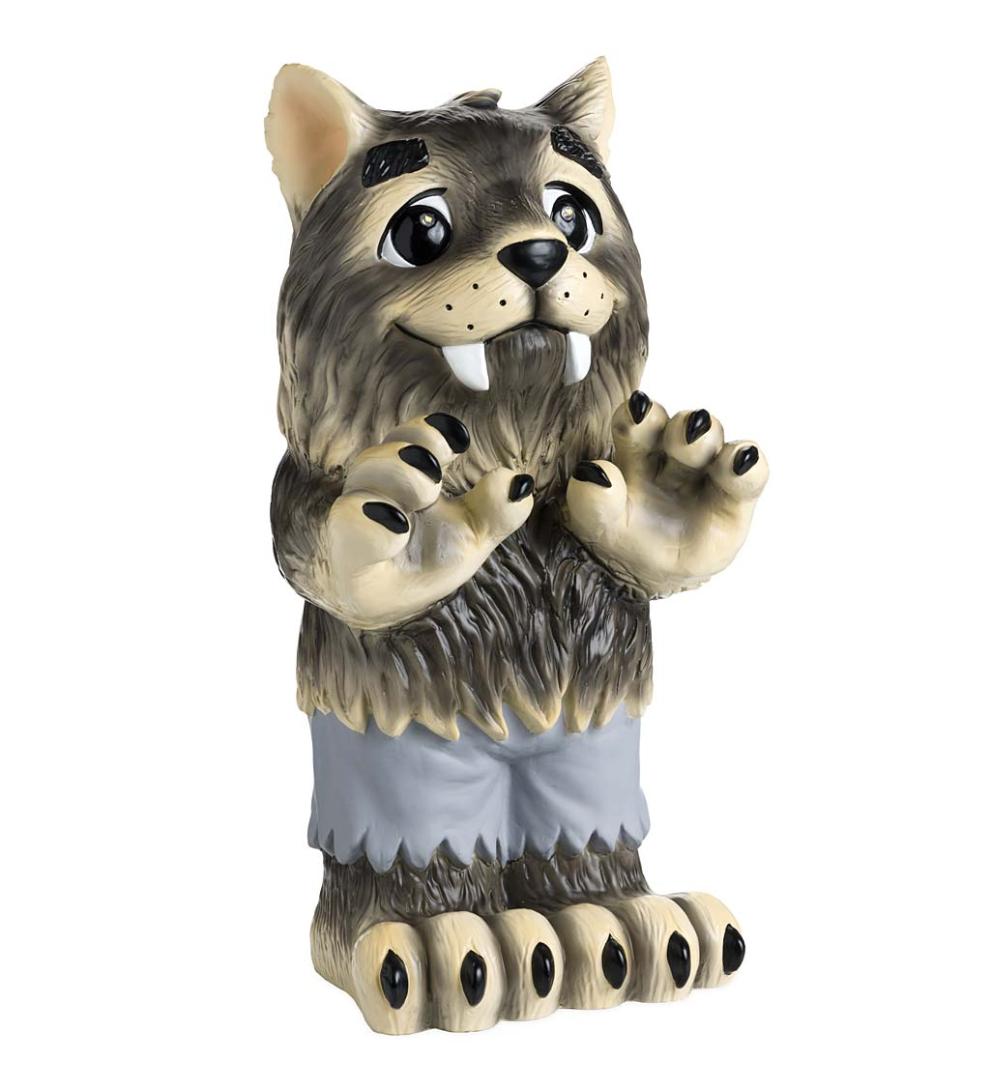 Plow & Hearth Home Accents Indoor Living Indoor/Outdoor Lighted Werewolf Shorty Halloween Statue