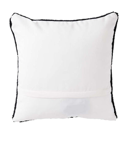 Plow & Hearth Home Accents Indoor Living Indoor/Outdoor Polypropylene Lighted Spider Web Throw Pillow