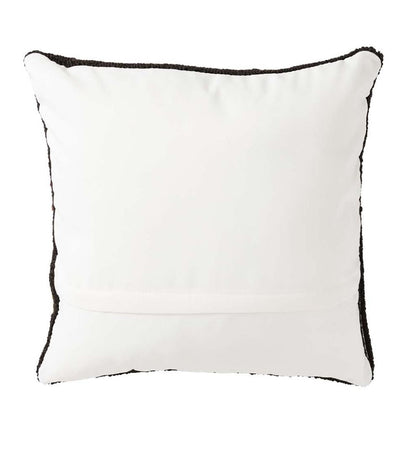 Plow & Hearth Home Accents Indoor Living Indoor/Outdoor Scattered Leaves Hand Hooked Polypropylene Throw Pillow