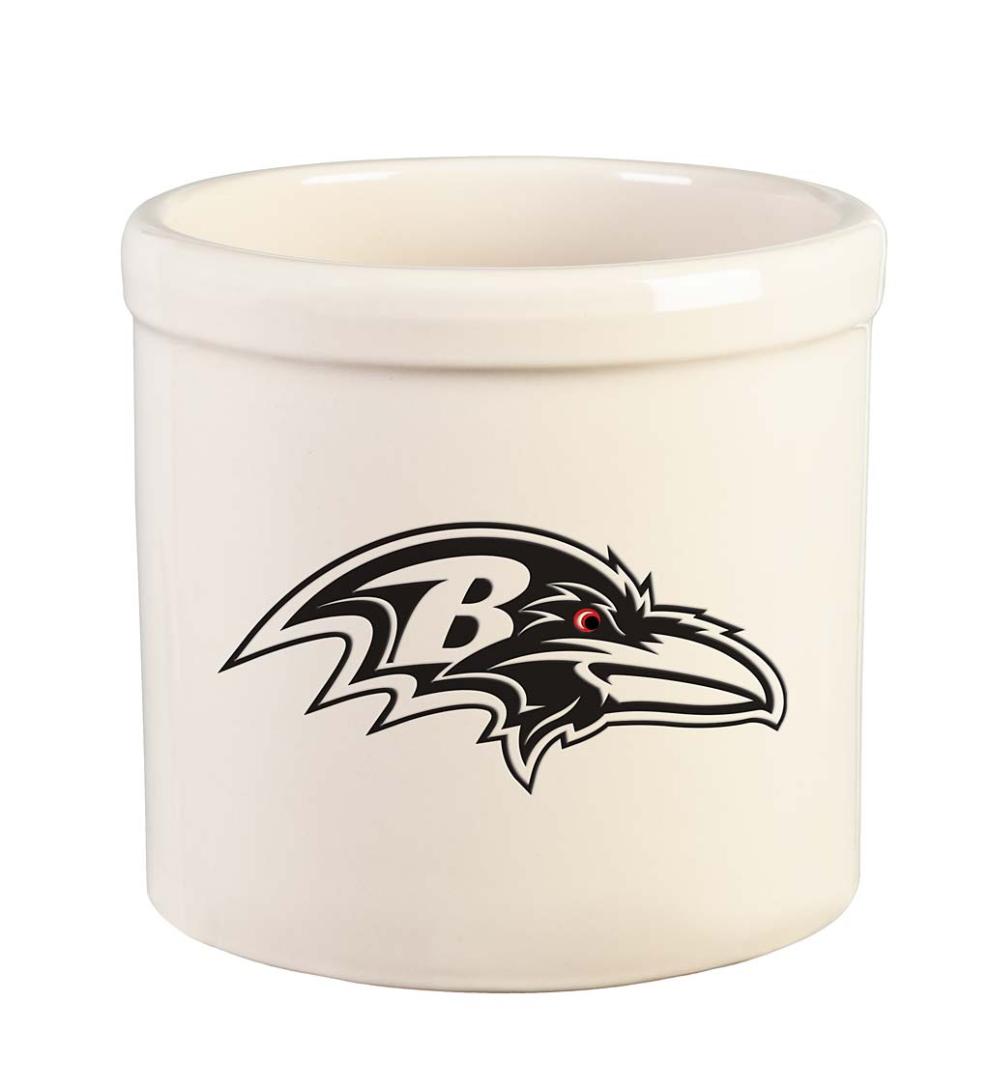 Plow & Hearth Home Accents Indoor Living Nfl Team Logo Stoneware Crock - Arizona Cardinals