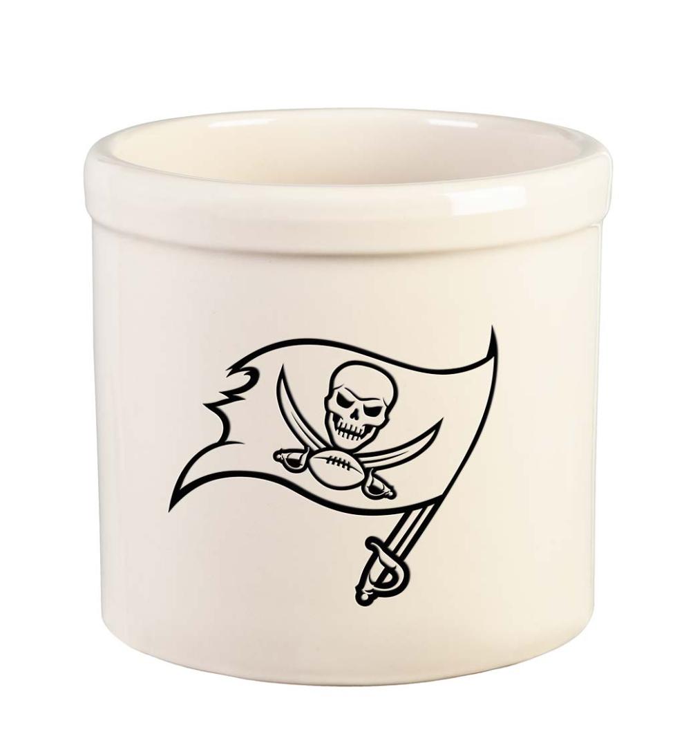 Plow & Hearth Home Accents Indoor Living Nfl Team Logo Stoneware Crock - Arizona Cardinals