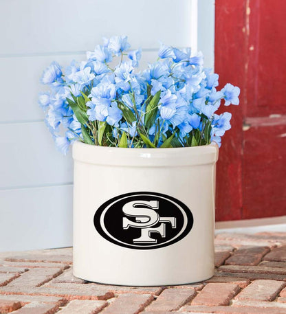Plow & Hearth Home Accents Indoor Living Nfl Team Logo Stoneware Crock - Arizona Cardinals