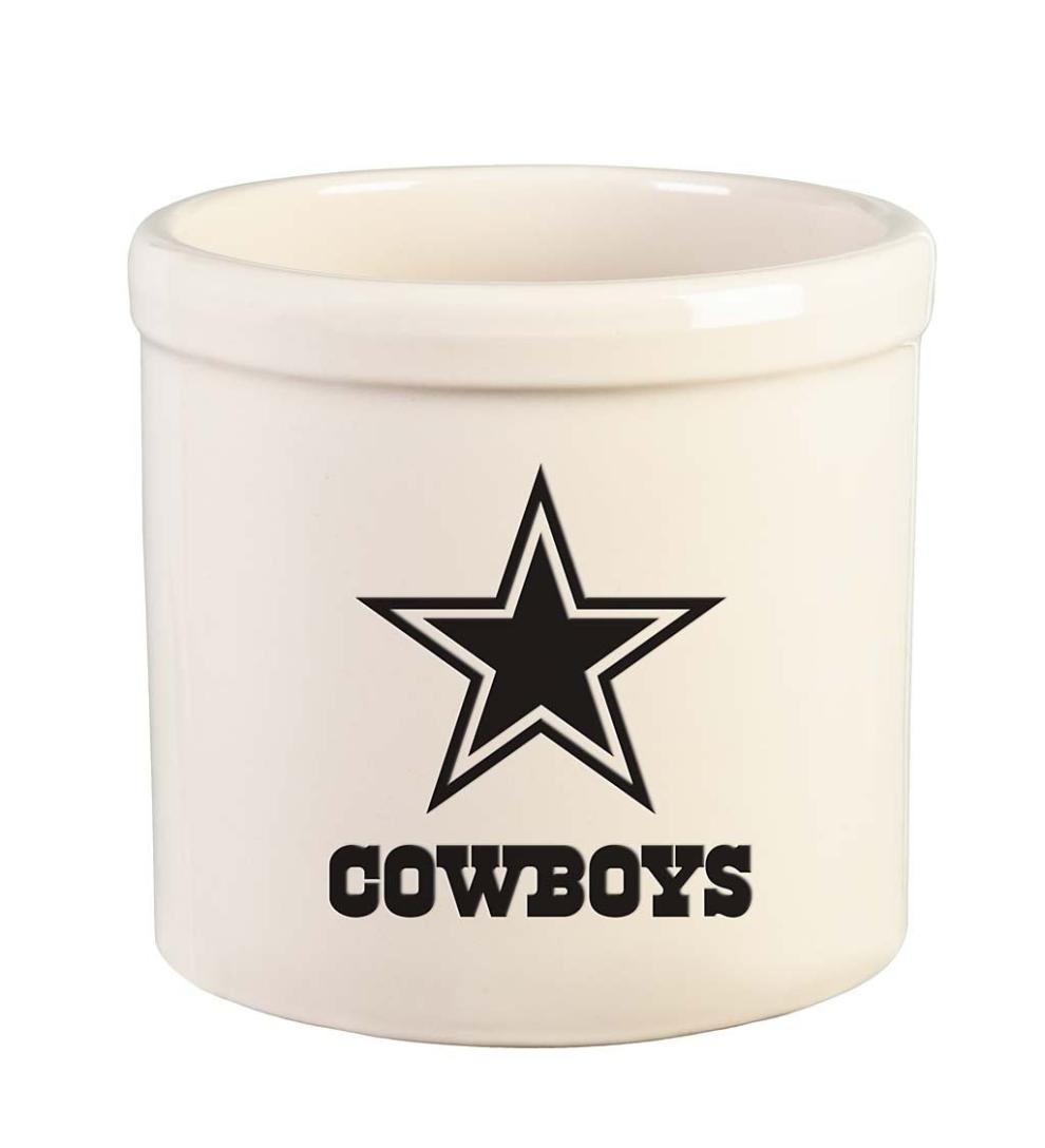 Plow & Hearth Home Accents Indoor Living Nfl Team Logo Stoneware Crock - Arizona Cardinals