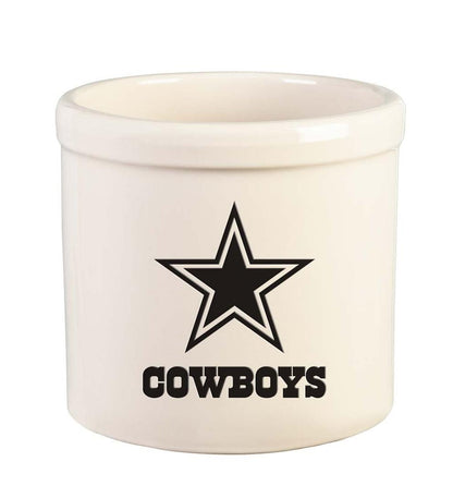 Plow & Hearth Home Accents Indoor Living Nfl Team Logo Stoneware Crock - Arizona Cardinals