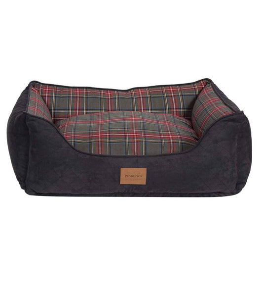 Plow & Hearth Home Accents Indoor Living Pendleton Kuddler Pet Bed In Grey Stewart Plaid