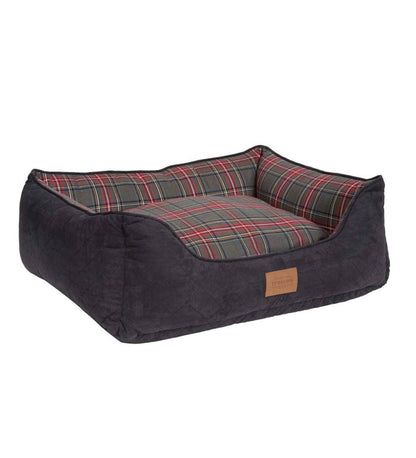 Plow & Hearth Home Accents Indoor Living Pendleton Kuddler Pet Bed In Grey Stewart Plaid
