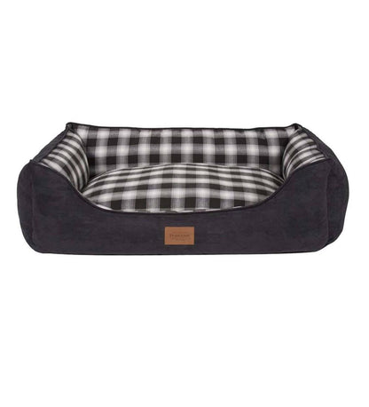Plow & Hearth Home Accents Indoor Living Pendleton Kuddler Pet Bed In Ombre Plaid