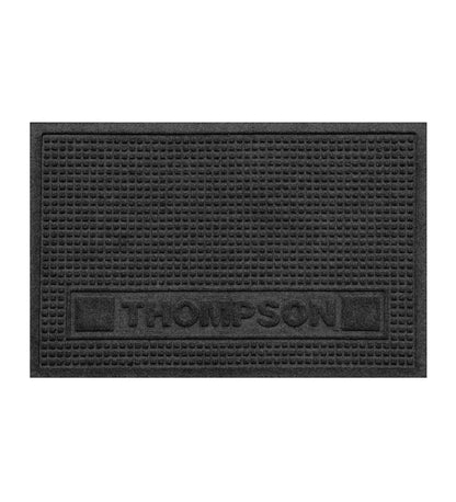 Plow & Hearth Home Accents Indoor Living Personalized Waterhog Squares Pet Doormat