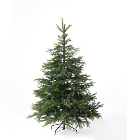 Plow & Hearth Home Accents Indoor Living Pre-Lit Arlberg Fir Christmas Tree With Eight Light Functions