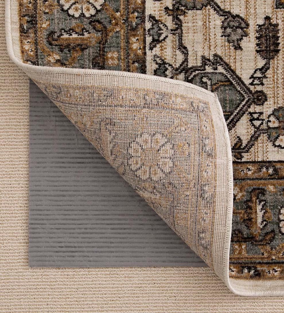 Plow & Hearth Home Accents Indoor Living Recycled Synthetic Fiber All-Surface Pet-Proof Rug Pad