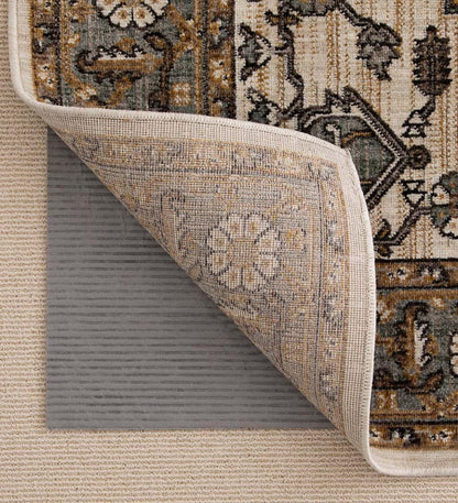 Plow & Hearth Home Accents Indoor Living Recycled Synthetic Fiber All-Surface Pet-Proof Rug Pad