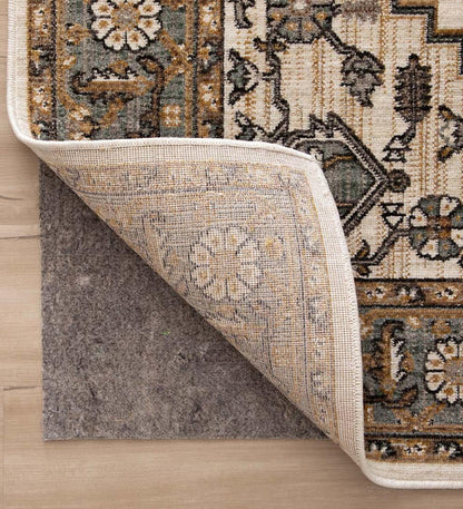 Plow & Hearth Home Accents Indoor Living Recycled Synthetic Fiber All-Surface Pet-Proof Rug Pad
