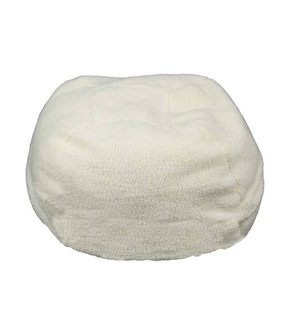 Plow & Hearth Home Accents Indoor Living Sherpa Puff Ball Pet Bed