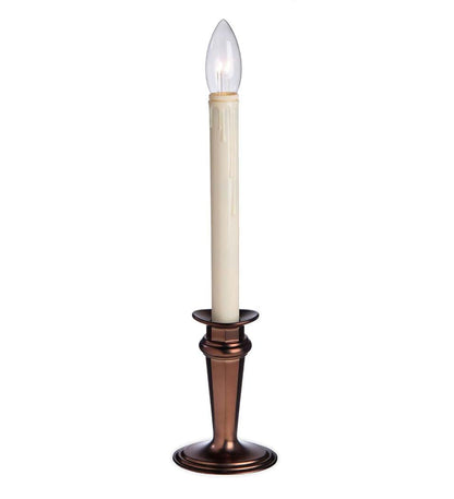 Plow & Hearth Home Accents Indoor Living Traditional Adjustable Window Candles With Timer And Remote