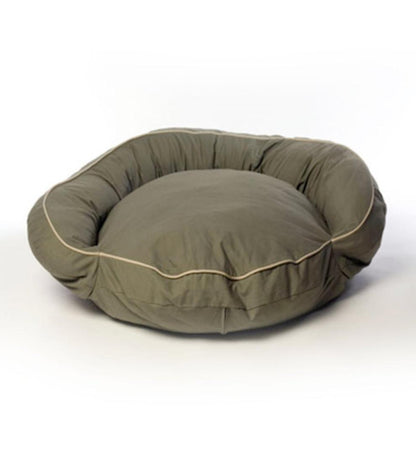Plow & Hearth Home Accents Indoor Living Twill Bolster Pet Bed