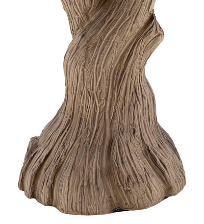 Plow & Hearth Home Accents Indoor Living Twisted Branch Table Lamp With Natural Linen Shade