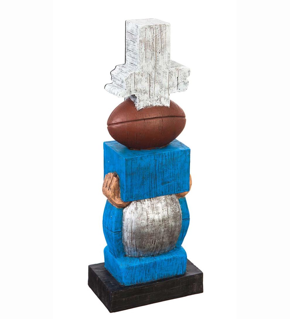 Plow & Hearth Home Accents Indoor Living Vintage Football Garden Statue - San Francisco 49Ers