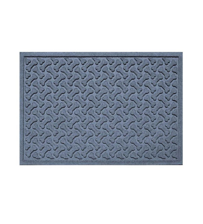 Plow & Hearth Home Accents Indoor Living Waterhog Dog Bones Doormat