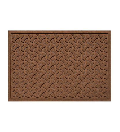 Plow & Hearth Home Accents Indoor Living Waterhog Dog Bones Doormat