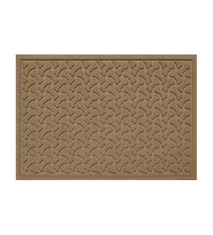 Plow & Hearth Home Accents Indoor Living Waterhog Dog Bones Doormat