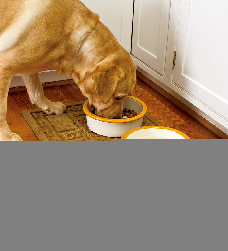 Plow & Hearth Home Accents Indoor Living Waterhog® Personalized Pet Mat - Charcoal