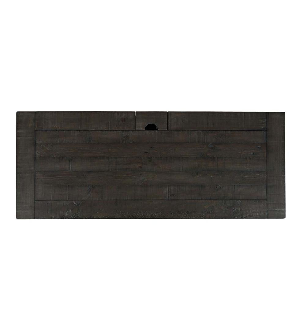 Plow & Hearth Home Office Indoor Living Cape Charles Reclaimed Wood Power Station Desk - White