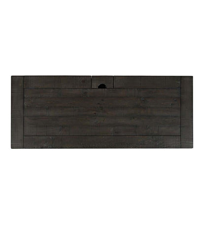 Plow & Hearth Home Office Indoor Living Cape Charles Reclaimed Wood Power Station Desk - White