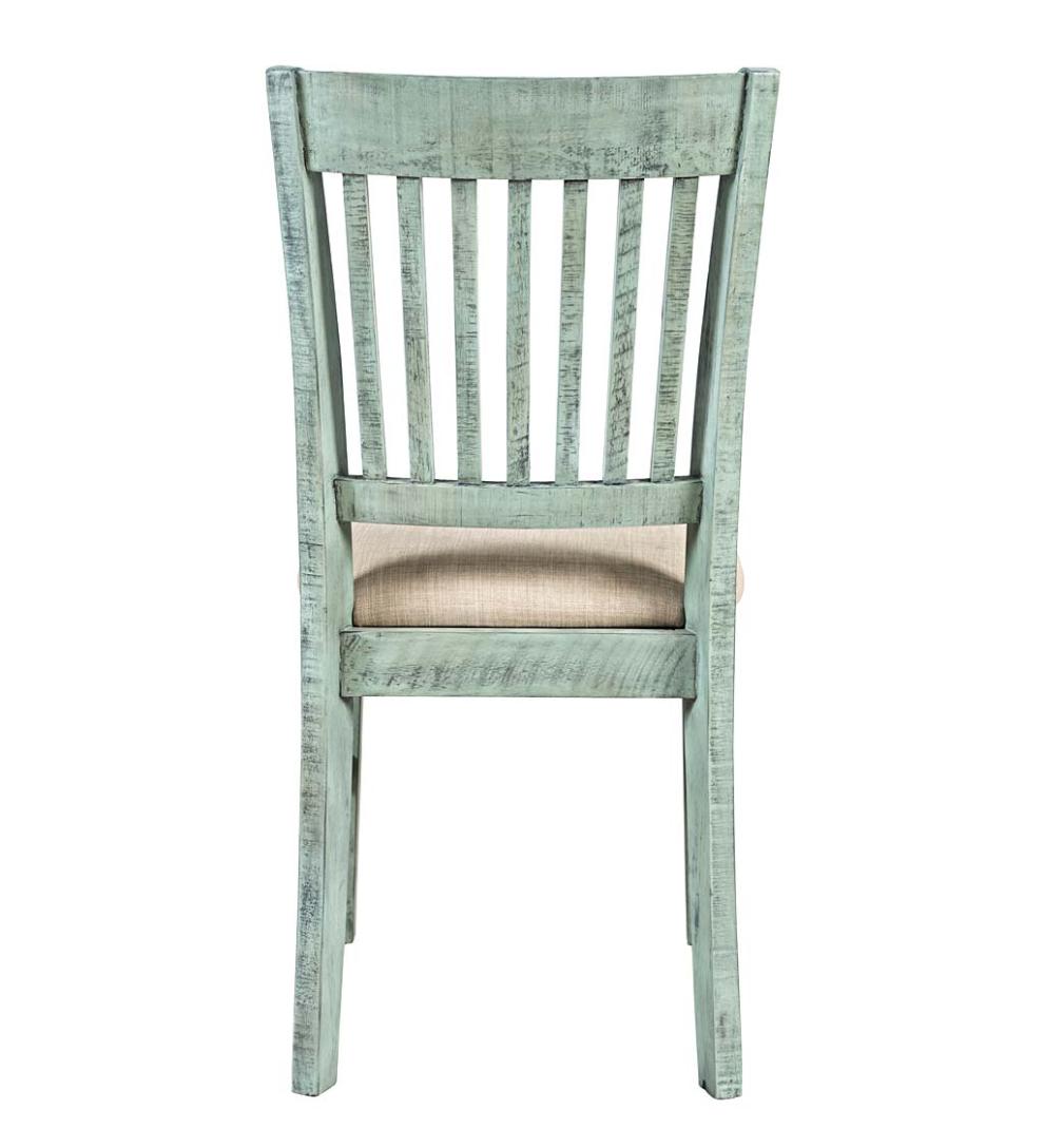 Plow & Hearth Home Office Indoor Living Chelsea Power Station Desk And Slat Back Chair